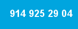 914 925 29 04 914 925 29 04
